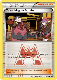 Team Magma Admin #29 PSA 10
