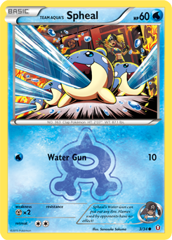 Team Aqua's Spheal #3 PSA 10