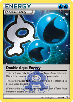 Double Aqua Energy #33 PSA 10