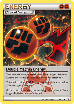 Double Magma Energy #34 Double Crisis