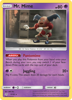 Mr. Mime #11 Detective Pikachu