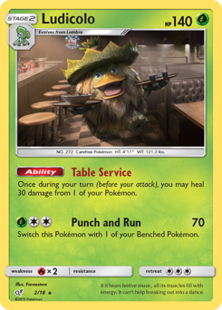 Ludicolo #2 Detective Pikachu