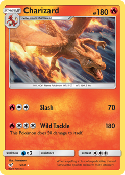 Charizard — Detective Pikachu chase card