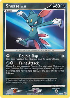 Sneasel #100 Diamond & Pearl