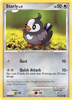 Starly #101 PSA 10