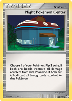 Night Pokémon Center #108 Diamond & Pearl
