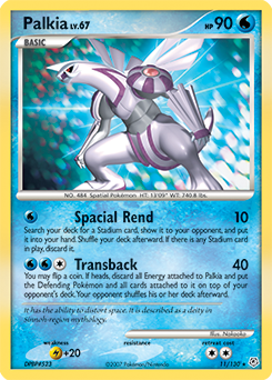 Palkia #11 Diamond & Pearl
