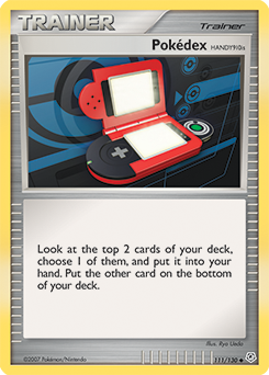 Pokédex HANDY910is #111 Diamond & Pearl