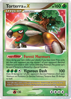 Torterra LV.X #122 Diamond & Pearl