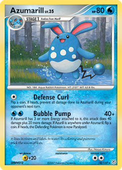 Azumarill #18 PSA 10
