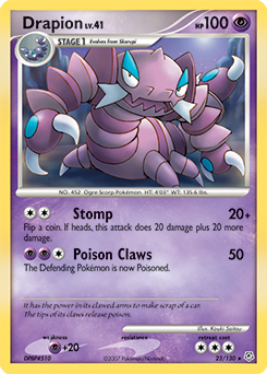 Drapion #23 Diamond & Pearl