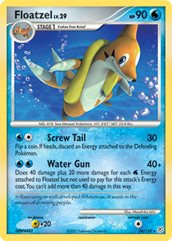 Floatzel #26 PSA 10