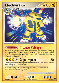 Electivire #3 Diamond & Pearl