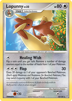 Lopunny #30 Diamond & Pearl