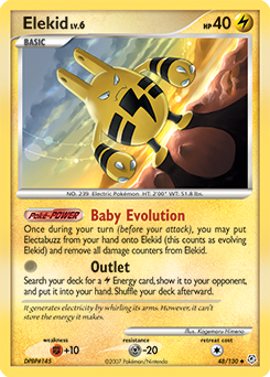 Elekid #48 Diamond & Pearl