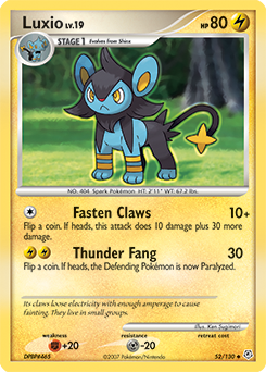 Luxio #52 Diamond & Pearl