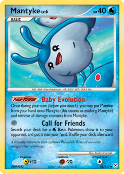 Mantyke #55 Diamond & Pearl