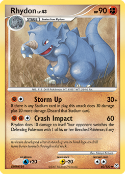 Rhydon Diamond & Pearl #60