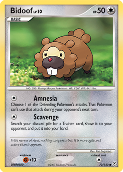 Bidoof #70 PSA 10