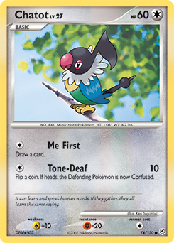 Chatot #74 Diamond & Pearl