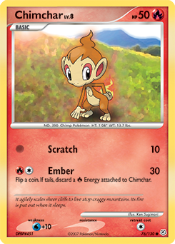 Chimchar #76 PSA 10