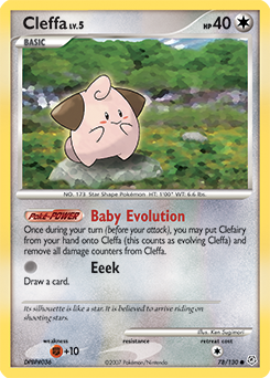 Cleffa #78 Diamond & Pearl