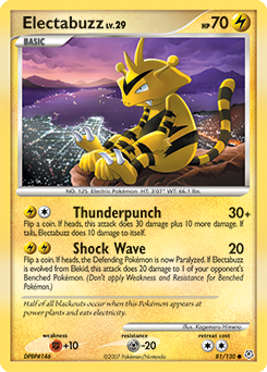 Electabuzz #81 Diamond & Pearl