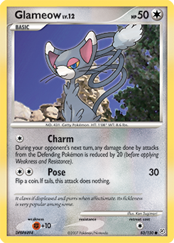 Glameow #83 Diamond & Pearl