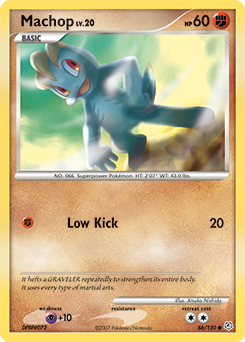 Machop #86 Diamond & Pearl
