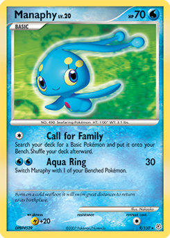 Manaphy #9 Diamond & Pearl
