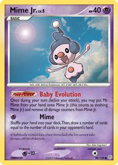 Mime Jr. #90 Diamond & Pearl