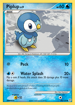 Piplup #93 Diamond & Pearl