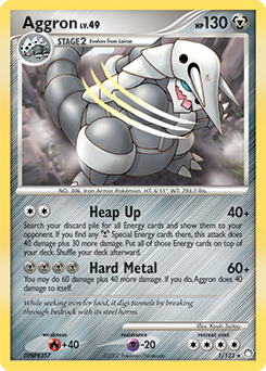 Aggron Mysterious Treasures #1