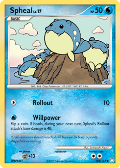 Spheal Mysterious Treasures #102