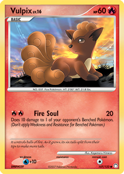 Vulpix #107 PSA 10