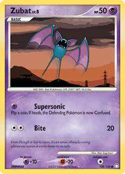 Zubat Mysterious Treasures #108