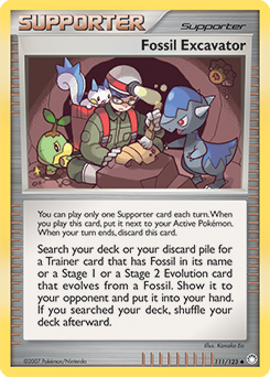 Fossil Excavator #111 Mysterious Treasures