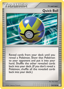 Quick Ball #114 Mysterious Treasures
