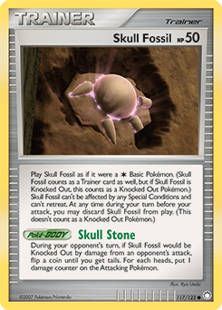 Skull Fossil #117 Mysterious Treasures