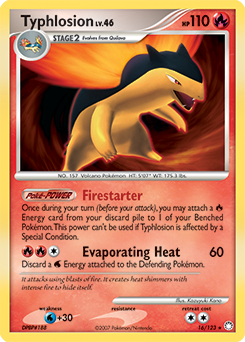 Typhlosion Mysterious Treasures #16