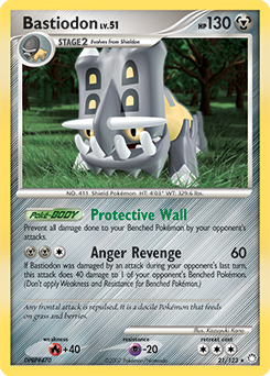 Bastiodon #21 Mysterious Treasures