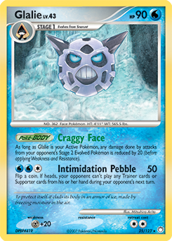 Glalie #25 Mysterious Treasures