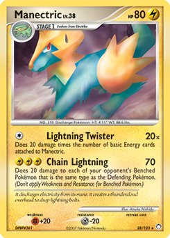 Manectric Mysterious Treasures #28