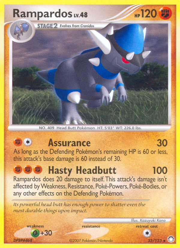 Rampardos #33 Mysterious Treasures