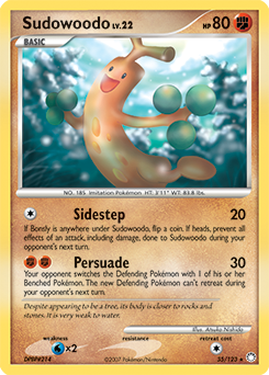 Sudowoodo Mysterious Treasures #35