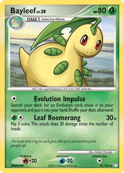 Bayleef #41 Mysterious Treasures