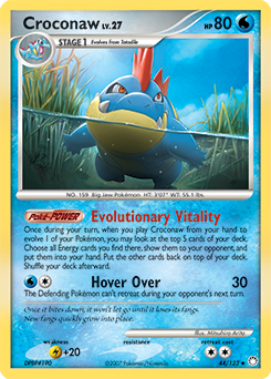 Croconaw Mysterious Treasures #44
