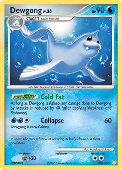 Dewgong Mysterious Treasures #45