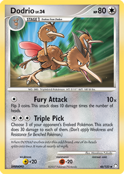 Dodrio Mysterious Treasures #46
