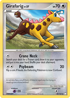 Girafarig Mysterious Treasures #49